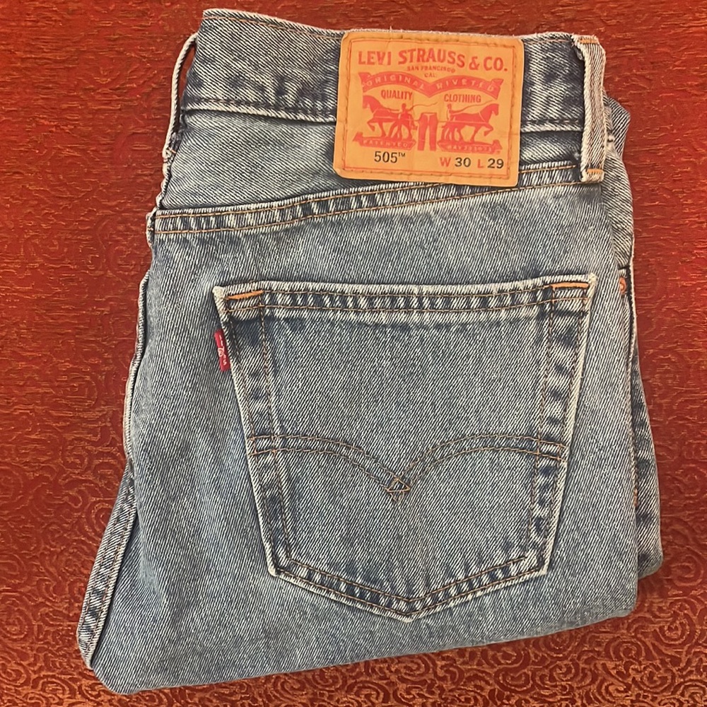 Levi’s 505 light stonewash